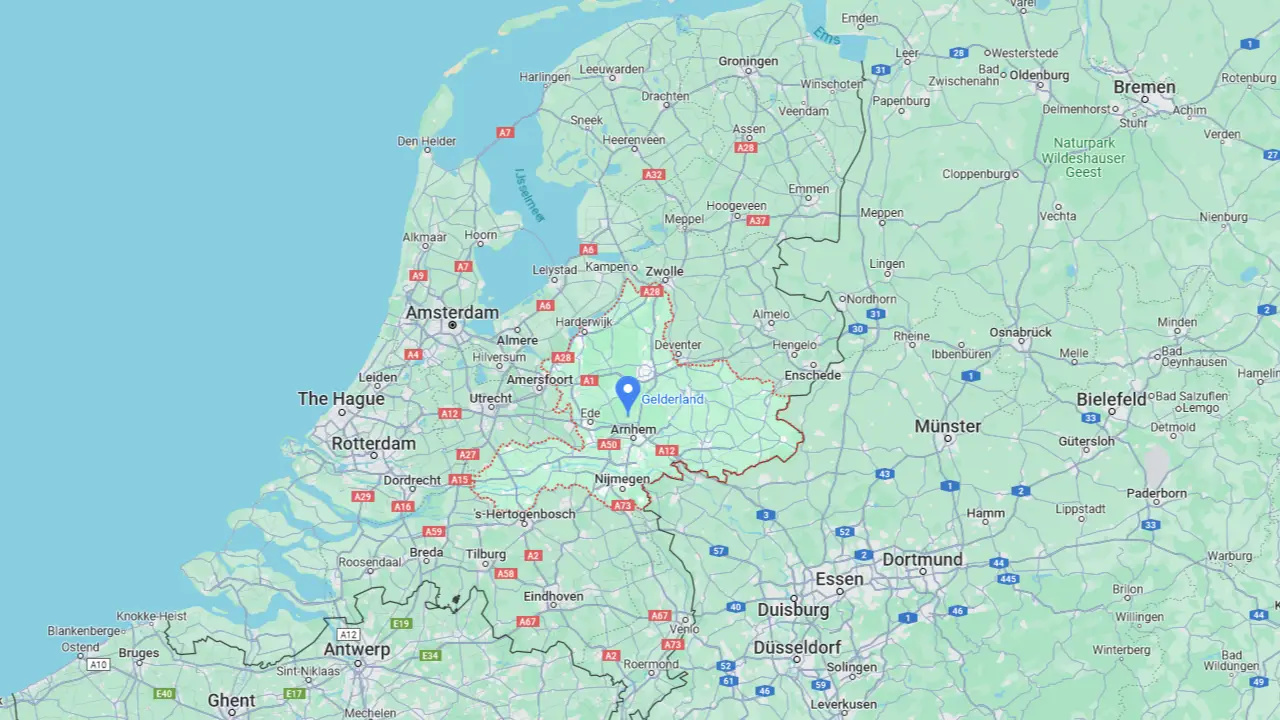 Gelderland Lokaal adverteren in Gelderland Map