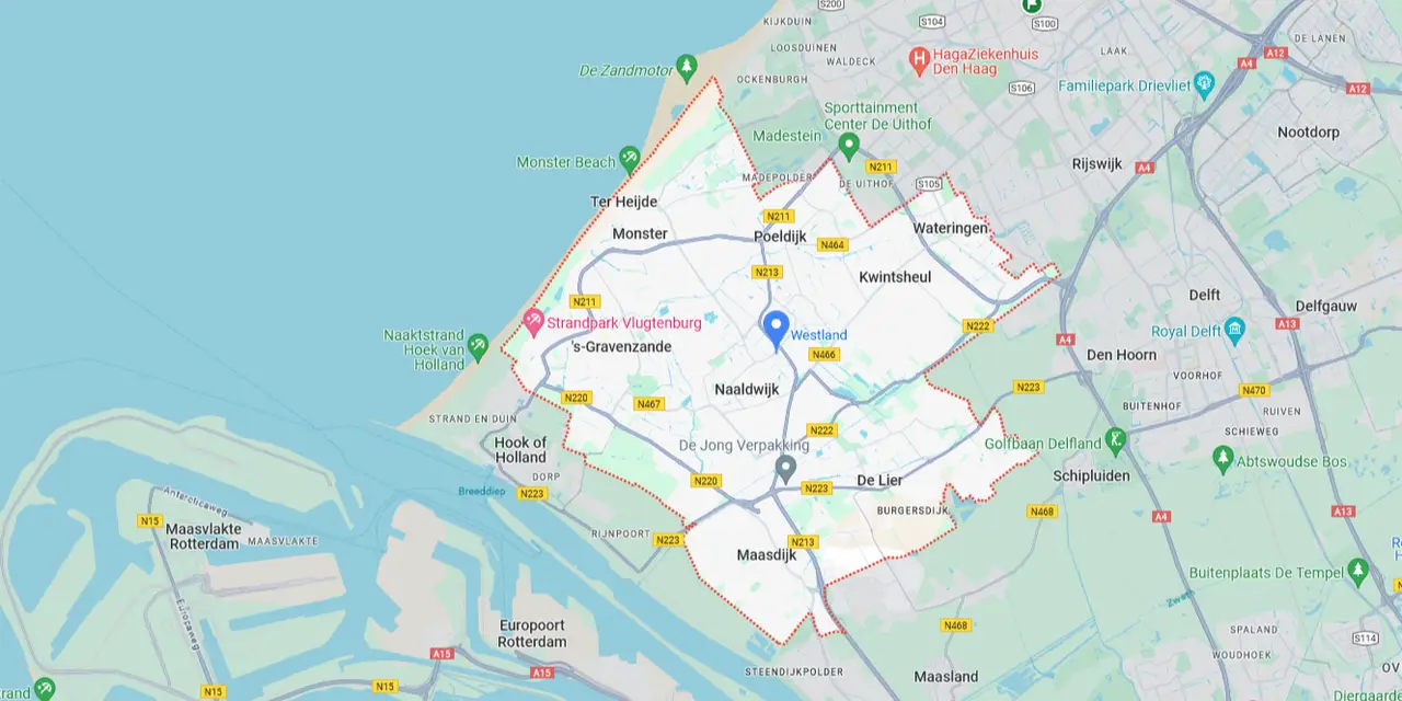Westland Map