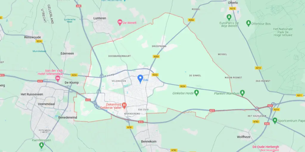 Ede Map