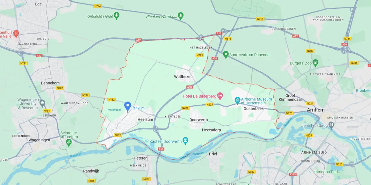 Renkum Map