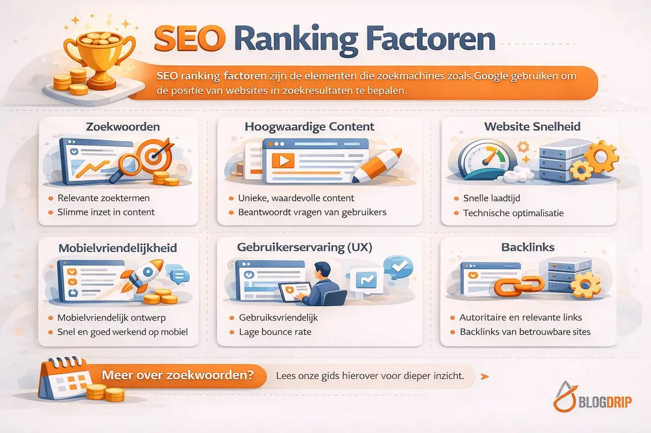 SEO ranking factoren