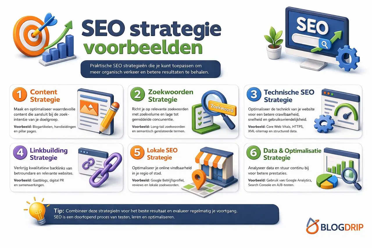 SEO strategie voorbeelden