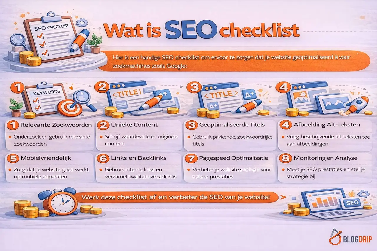 Wat is SEO checklist