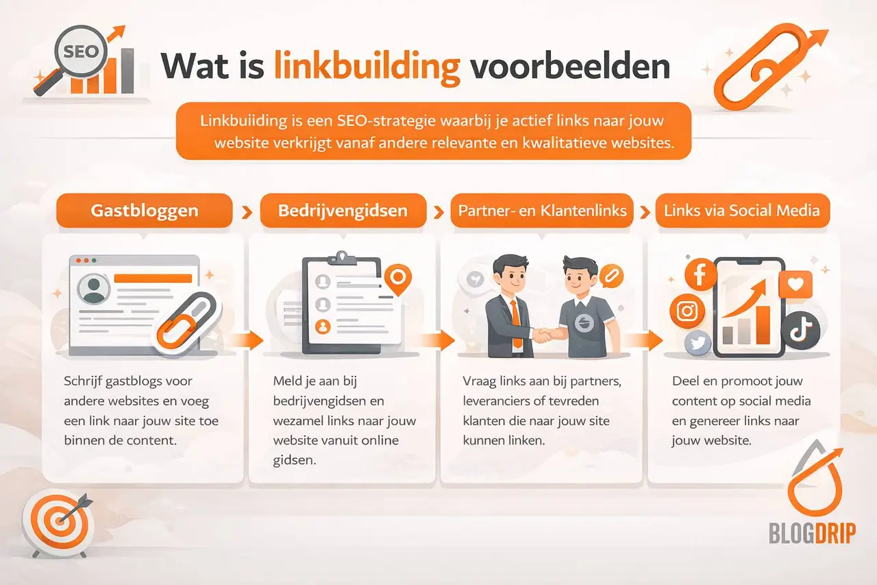 Wat is linkbuilding voorbeelden