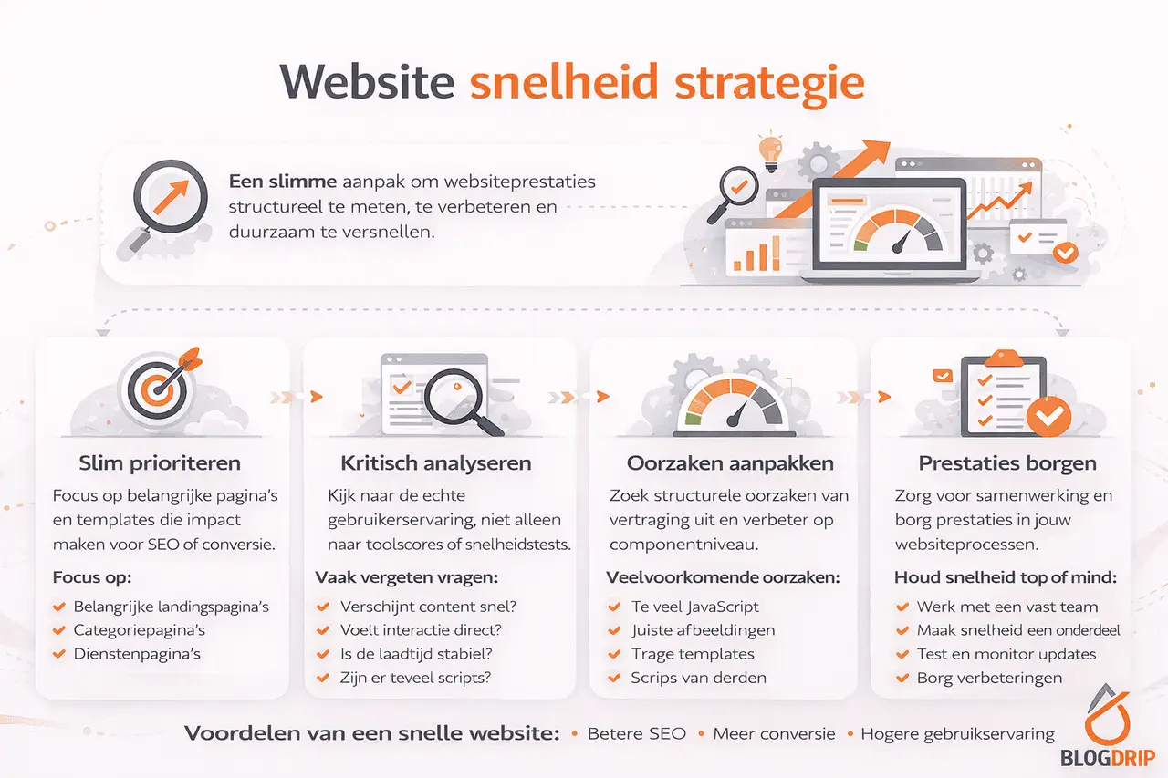 Website snelheid strategie
